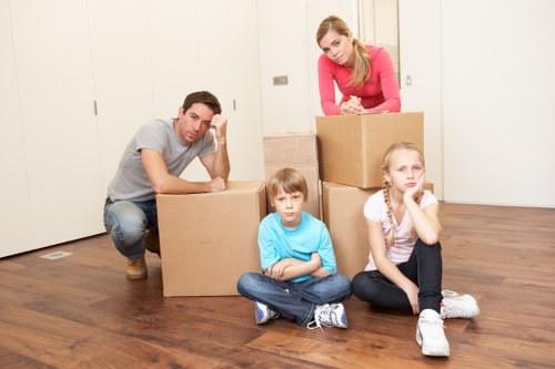 Liability and customer responsibility during a house move by van