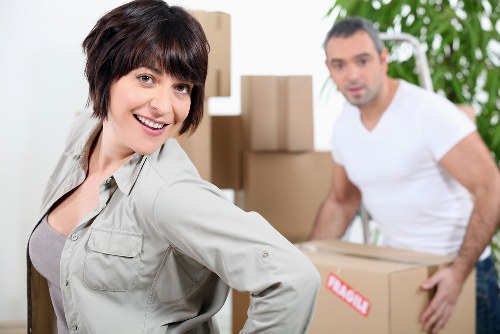 Packing and transport support for a Muswell Hill office move