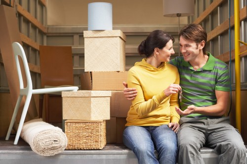 Packing and furniture protection during a house removal