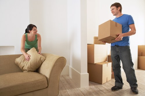 Professional removals van support for a Muswell Hill relocation